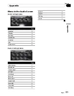 Preview for 185 page of Pioneer AVIC-HD3II Operation Manual