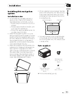 Preview for 15 page of Pioneer AVIC U310BT - Navigation System With CD player Installation Manual