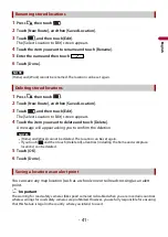 Preview for 41 page of Pioneer AVIC-W6600NEX Operation Manual