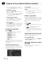 Предварительный просмотр 84 страницы Pioneer AVIC-X3II Operation Manual