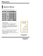 Preview for 1 page of Pioneer AVIC-X8610BS Operation Manual