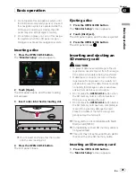 Preview for 29 page of Pioneer AVIC Z1 - CD-SR1 Steering Wheel Remote Operation Manual