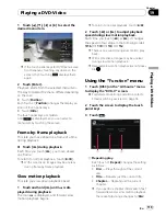 Preview for 119 page of Pioneer AVIC Z1 - CD-SR1 Steering Wheel Remote Operation Manual