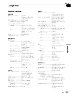 Preview for 209 page of Pioneer AVIC Z1 - CD-SR1 Steering Wheel Remote Operation Manual