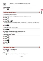 Предварительный просмотр 62 страницы Pioneer AVIC-Z1000DAB Operation Manual