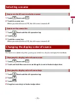 Предварительный просмотр 71 страницы Pioneer AVIC-Z1000DAB Operation Manual