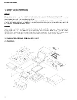 Предварительный просмотр 2 страницы Pioneer AVM-P505R Service Manual