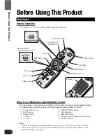 Preview for 4 page of Pioneer AVM-P8000R Owner'S Manual