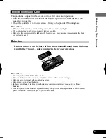 Preview for 9 page of Pioneer AVM-P9000R Owner'S Manual