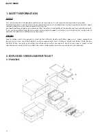 Preview for 2 page of Pioneer AVX-505 Service Manual