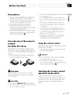 Preview for 5 page of Pioneer AXM-P7050 Operation Manual