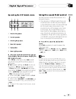 Preview for 21 page of Pioneer AXM-P7650 Operation Manual