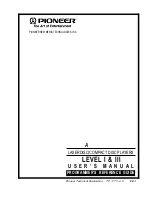 Preview for 2 page of Pioneer BARCODE CLD-V2400 Programmer'S Reference Manual