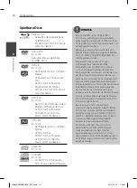 Preview for 150 page of Pioneer BCS-FS505 Operating Instructions Manual