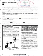 Предварительный просмотр 2 страницы Pioneer BCT-1710 Service Manual