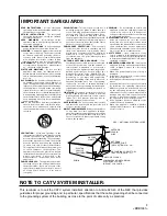 Preview for 3 page of Pioneer BD-V1000 Series Operating Instructions Manual