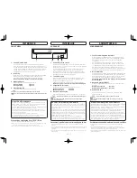 Preview for 5 page of Pioneer BDC-207DBK Operating Instructions Manual