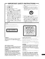 Preview for 3 page of Pioneer BDP-05FD - Elite Blu-Ray Disc Player Operating Instructions Manual