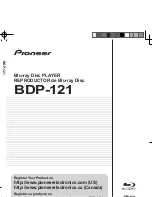 Preview for 1 page of Pioneer BDP-121 Operating Instructions Manual