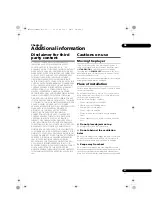 Предварительный просмотр 43 страницы Pioneer BDP-150 Operating Instructions Manual