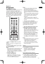 Предварительный просмотр 19 страницы Pioneer BDP-3110 Operating Instructions Manual