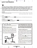 Preview for 2 page of Pioneer BDP 320 - Blu-Ray Disc Player Service Manual