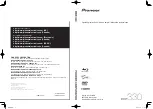 Preview for 1 page of Pioneer BDP-330 Operating Instructions Manual