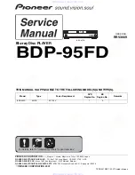 Pioneer BDP-95FD Service Manual preview