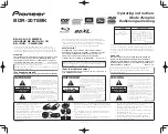 Pioneer BDR-207EBK Operating Instructions Manual preview
