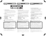 Preview for 5 page of Pioneer BDR-207UBK Operating Instructions Manual