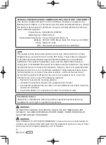 Preview for 4 page of Pioneer BDR-X13U-S Owner'S Manual