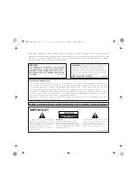 Preview for 2 page of Pioneer BDR-XD04 Operating Instructions Manual