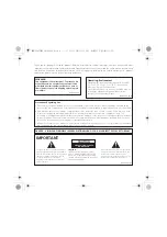 Preview for 2 page of Pioneer BDR-XS07TUHD Operating Instructions Manual