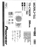 Preview for 4 page of Pioneer C160R - Car Speaker - 60 Watt Manual