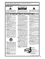 Preview for 3 page of Pioneer C503 - DV - DVD Changer Operating Instructions Manual