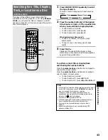 Preview for 43 page of Pioneer C503 - DV - DVD Changer Operating Instructions Manual