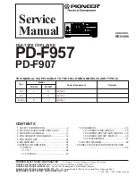 Preview for 3 page of Pioneer CD-8400 Service Manual