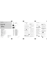 Pioneer CD-R55 - Remote Control - Infrared Owner'S Manual preview