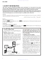 Предварительный просмотр 2 страницы Pioneer CDJ-1000 Service Manual