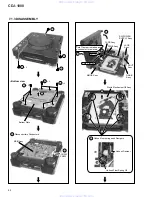 Предварительный просмотр 62 страницы Pioneer CDJ-1000 Service Manual