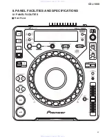 Предварительный просмотр 87 страницы Pioneer CDJ-1000 Service Manual