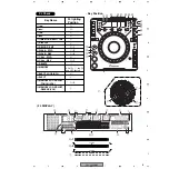 Предварительный просмотр 67 страницы Pioneer CDJ-1000MK2 Service Manual