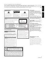 Предварительный просмотр 3 страницы Pioneer CDJ 1000MK3 - Professional CD/MP3 Turntable Operating Instructions Manual