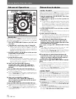 Предварительный просмотр 30 страницы Pioneer CDJ 1000MK3 - Professional CD/MP3 Turntable Operating Instructions Manual