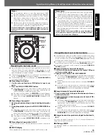 Предварительный просмотр 35 страницы Pioneer CDJ 1000MK3 - Professional CD/MP3 Turntable Operating Instructions Manual