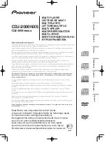 Preview for 1 page of Pioneer CDJ-2000NXS Quick Start Manual