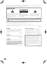 Preview for 2 page of Pioneer CDJ-2000NXS Quick Start Manual