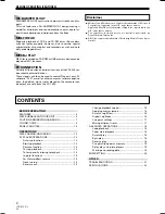 Предварительный просмотр 4 страницы Pioneer CDJ-400 - Cd/Media Player Operating Instructions Manual