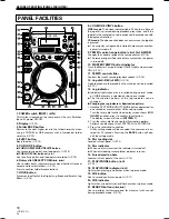 Предварительный просмотр 10 страницы Pioneer CDJ-400 - Cd/Media Player Operating Instructions Manual