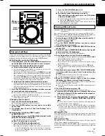 Предварительный просмотр 17 страницы Pioneer CDJ-400 - Cd/Media Player Operating Instructions Manual